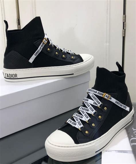 walk n dior sneakers black|christian Dior platform sneakers.